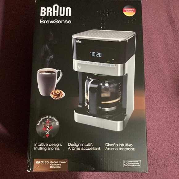 BRAUN BREW SENSE KF 7150 Brew Sense Coffee Maker